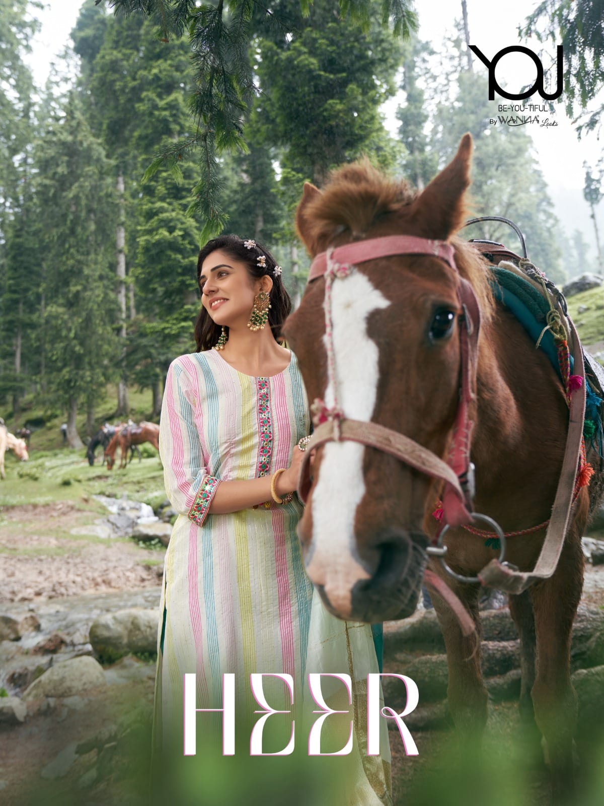 Wanna Heer 1001 Muslin Designer Readymade Suits